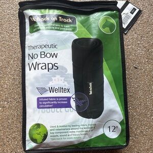 Back on track no bow wraps 12in